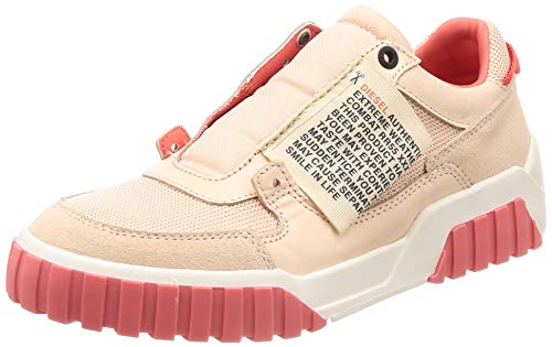 Diesel Baskets Femme S-Le RUA on W (Creme Tan, Numeric_35)