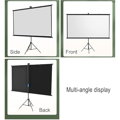 Pantalla portátil para proyector con trípode 72in 16:9 miniatura 5