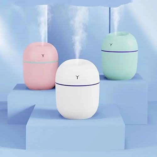 Miniatura 7 de Mini portátil USB ultrasónico humidificador de aire Aroma Difusor de aceite esencial (blanco)