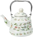 Cafetera de repuesto esmaltada, estufa eléctrica de cerámica, fabricación de té, fabricación de café doméstico, campana antigua, fabricación de té, cafetera, hotel, tetera de restaurante