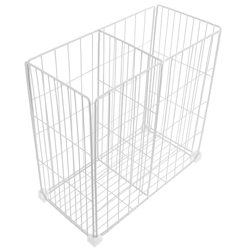 BAZEITFLOW Organizador Congelador Cestas Malla con Divisor y Cesta Base para Alimentos y Frutas Almacenamiento para Congeladores y Frigoríficos Diseño Duradero y Práctico