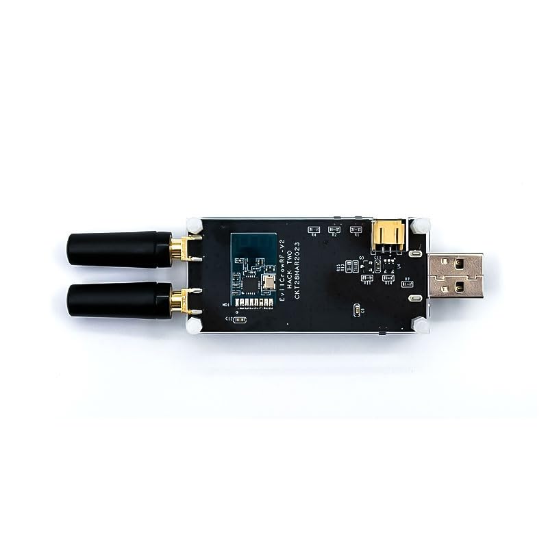 Evil Crow RF V2 Radio Frequency Module Board with Acrylic Case, 300MHz-348MHz, Wireless Signal Transceiver, RF Testing & Security Research Platform for IoT and Hacking Projects
