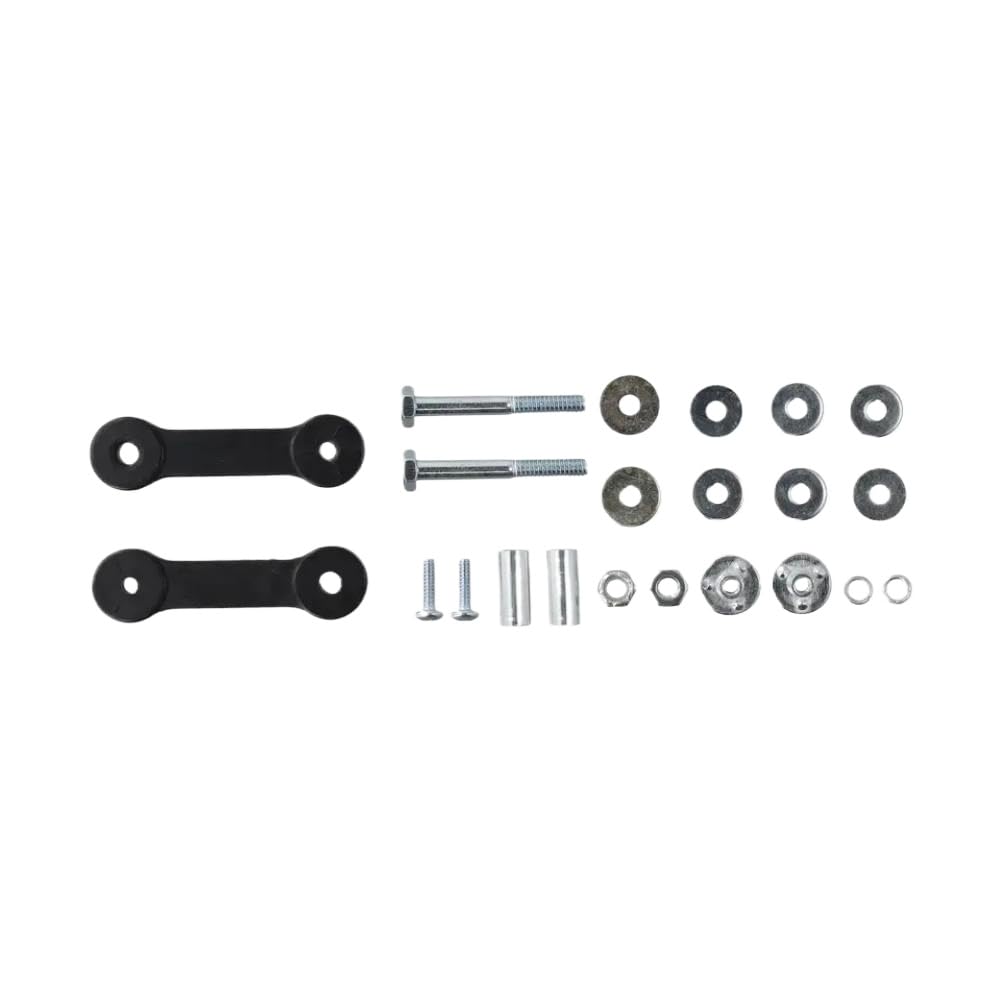 Piezas de cuerda, cubierta de mantillo Compatible con cubiertas de 48 pulgadas, accesorios con Hardware de montaje, piezas de herramientas de jardín