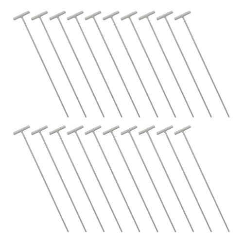 Artibetter Lot de 20 Barres en Fer pour Porte à Pigeons à Sens Unique, Accessoires pour Cage à...