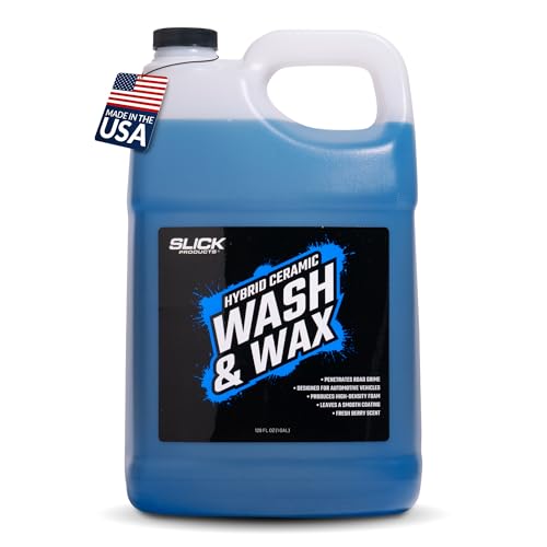 Slick Products Hybrid Ceramic Wash & Wax 128 Fl Oz miniatura 1