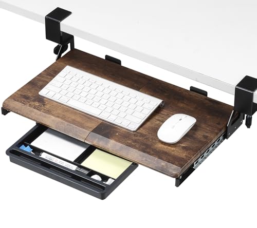 ETHU Keyboard Tray Under Desk, 19.7