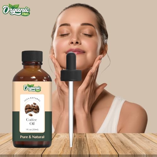 Image of Organic Zing Coffee (Coffea) Oil | Pure & Natural Essential Oil for Skincare, Hair care and Massage - 30ml /1.01fl oz