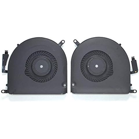 Willhom Replacement Left and Right CPU Cooling Fan for MacBook Pro 15" Retina Display A1398 Late 2013 to Mid 2015 Cover