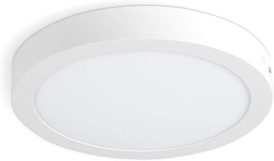 Surface Mounted LED Panel Light Ceiling Downlight Lamp Circular 18W 1440 Lumen Warm White Commercial Quality (LED Driver Inside The Panel Light) 2Years-Unlimited Warranty