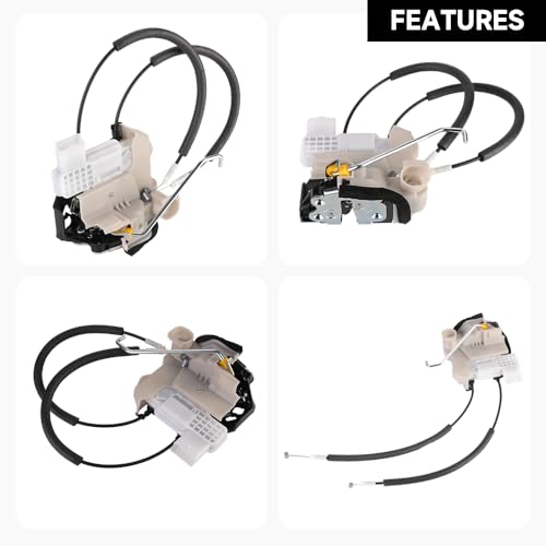 Image of Front Left Door Lock Actuator 81311-1W020 for Kia Rio 2012-2017 | For Kia Rio 1.6L 2012-2017; front left driver-side door lock actuator; OE 81311-1W020