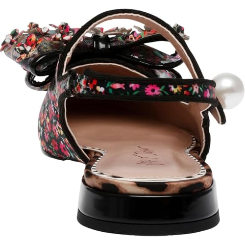 Betsey Johnson Womens Floral Embellished Mary Janes3