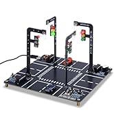 MIOYOOW LED Traffic Light Simulation Soldering Practice Kit, DIY Traffic Signal Light Circuit Boa...