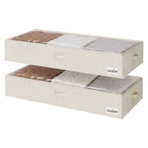 StorageWorks 7 Inch Low Profile Under Bed Storage...