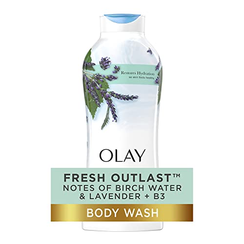 Olay Fresh Outlast Purifying Birch & Lavender Body Wash 22 Fl Oz (Pack of 4) - Image 4
