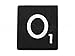 CleverDelights 100 Wood Letter Tiles - Black Color - Complete Set - Game Replacement Pieces
