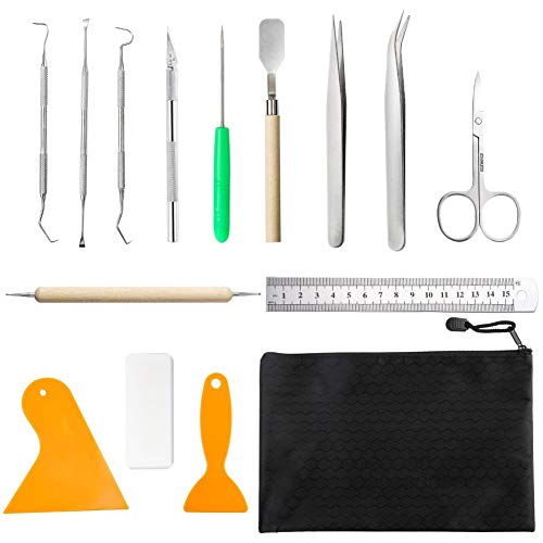 Dorhui 15 Pieces Craft Weeding Tools Set, Vinyl Weeding Tools Craft Basic Set