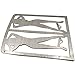 HTTMT MT298-06 Radiator Grille Guard Cover Protector Sexy Compatible with Banshee Grill 1986-2007