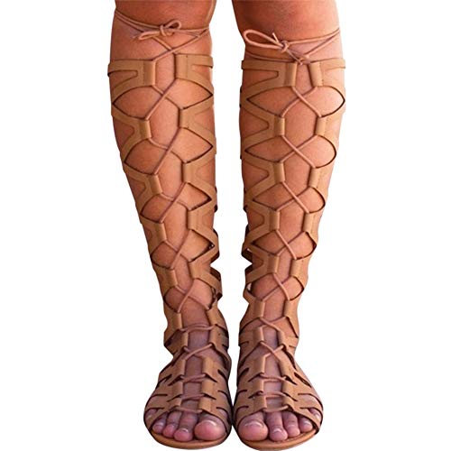 Sandals for women lace up,gladiator sandals platform summer beach…