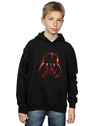 Star Wars Boys Darth Vader Helmet Hoodie 12-13 years Black