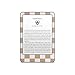 Tacky Design Chessboard Skin for Kindle Skin Decal 11th Generation, Minimalist Checkered Vinyl Wrap, Premium 3M Decal Sticker for Full Surface Coverage (Light & Dark Brown, Kindle (11th Gen, 2022))