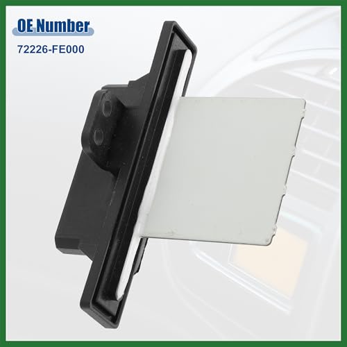Image of Motoforti HVAC Blower Motor Resistor Replacement Fit for Subaru Impreza 2.5L - Pack of 1 Black Beige Long-lasting