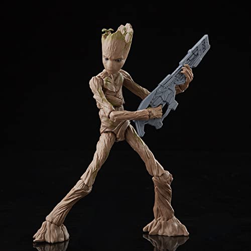 Boneco Marvel Legends Series Thor: Love and Thunder, Figura 15 cm - Groot - F1410 - Hasbro