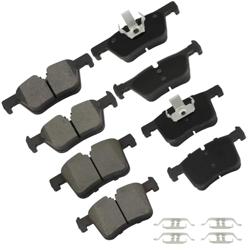 Image of cciyu D1561 & D1613 Front & Rear Disc Brake Pads Kit For BMW 228i /228i xDrive /230i /230i xDrive /320i /320i xDrive /328d /328d xDrive /328i /328i GT xDrive /328i xDrive /330i /330i GT xDrive /330i xDrive /428i