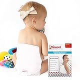 Blowout Blocker Diaper Extension - Prevent Diaper Blowouts (White)