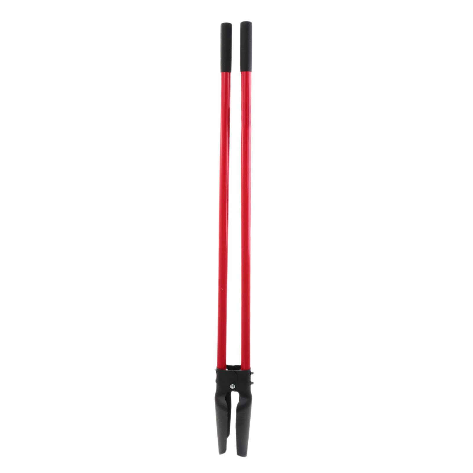 Tarière à poteaux en acier au manganèse de 147 cm pour jardin
