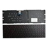  Keyboards4Laptops Française Rétro-éclairé Noir Clavier pour Ordinateur Portable (PC) de Remplacement Compatible avec ASUS GL502VM