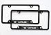 2-Pieces High-Grade License Plate Frame for Lexus,Applicable to US Standard car License Frame, (Lexus)