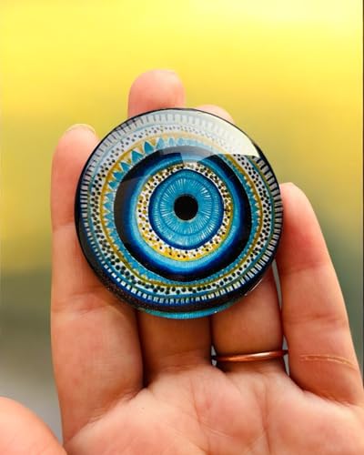 Fun and Easy DIY Fridge Magnets 22 WARMINGO DE Evil Eye Fridge Magnet for Home Office or Main Door |...