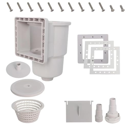 Rudiaoa Fácil Instalación del Equipo De Limpieza La Piscina La Piscina. Desmontaje Escombros Eficientes para Piscinas Tierra con Amplia Compatibilidad Mantenimiento Aire Libre