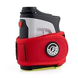 Stripebird - 2.0 Slim Golf Magnetic Rangefinder Strap (Red - Form Fitting & No Buckle Strap) - Golf Range Finder Magnetic Strap - Range Finder Golf Magnetic