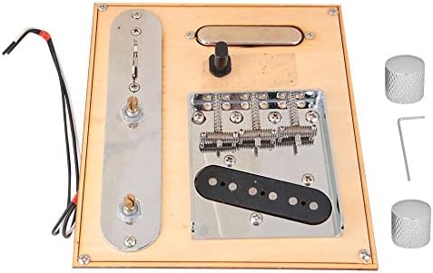 Bnineteenteam Guitar Saddle Bridge Plate,Guitar Pickup Set Control Plate for Electric Guitar