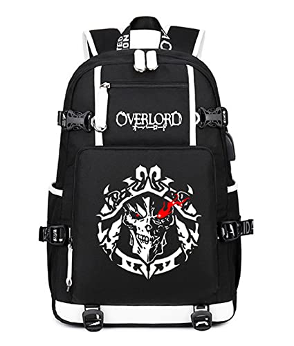 ISaikoy Anime OverLord Backpack Satchel Bookbag Daypack School Bag Shoulder Bag Style1