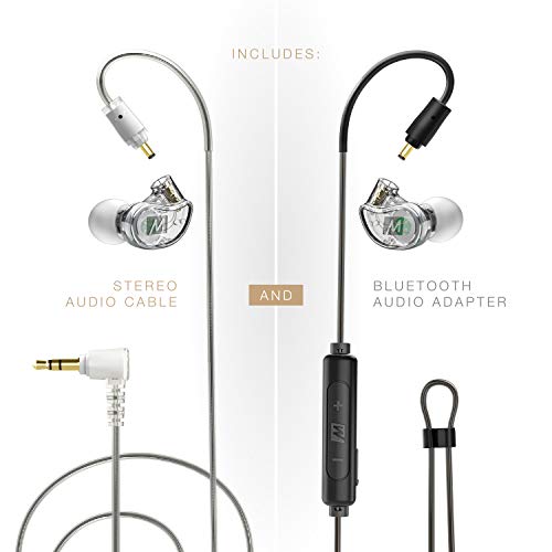 MEE audio M6 PRO 2nd Generation Musicians' in-Ear Monitors Wired + Wireless Combo