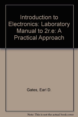 Introduction to Electronics: Laboratory Manual ... 0827345984 Book Cover