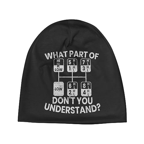 What Part of Don't You Understand Funny Truck Driver Beanie