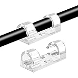 🧸Self-adhesive clip Our cable tie has a strong adhesive force and can be pasted on any flat and dry surface, such as tables, tables and glass, metal or wooden walls. Easy to remove, without any residue or damage.