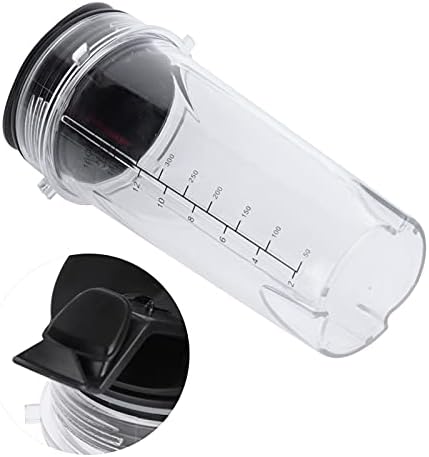 16 Replacement Cup with Flip Lid for Nu Blender - Blender Accessories R Part Container for Blender Cup with Lid - 1