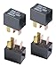 PAIYUE 4PCS Fan Relay,Car Accessories 4 Pins Car AC Relay,Automotive Replacement Starter Relays,Air Conditioning Compressor Relays,Replace OEM G8HL-H71-12VDC,Apply to Air Conditioning,Fan,Headlight
