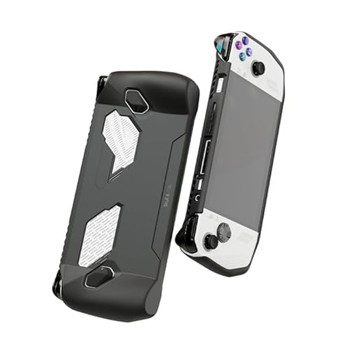 Custodia protettiva antiscivolo per console portatile ROG Ally cover antiurto in morbido TPU con texture migliorata e dissipazione del calore per accessori per dispositivi da gioco nero