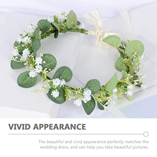 FRCOLOR-Flower-Headband-Bridal-Flower-Crown-Hair-Wreath-Adjustable-Wedding-Hair-Garland-Boho-Headpiece-Hair-Accessories-for-Women-Summer-Beach-Party