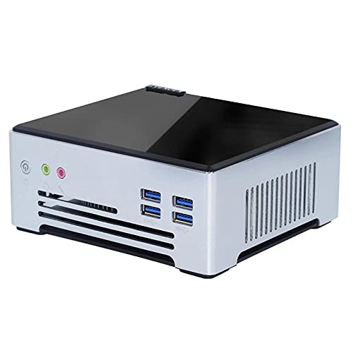 Image of Industrial Mini PC Core i7 4578U, Fanless PC i7 Win 10Pro, 2* RS232 COM, HD, VGA, 2* RJ45 LAN, WiFi, BT, 4G SIM Slot, 12V, 8*USB, Industrial Mini Computer Win7, 4GB DDR3L 128GB SSD