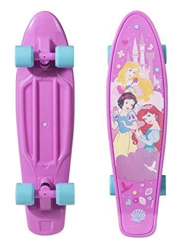 PlayWheels Disney Princess 21'' Kids Complete Plastic Skateboard