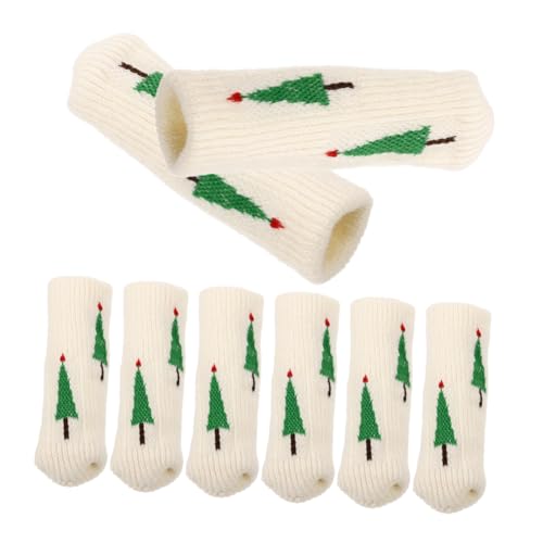 SHINEOFI Lot de 8 Manchons de Pied de Chaise Antidérapants Épais et Protection Réutilisable pour Sols Couvre-Pieds Solide pour Maison et Bureau