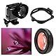 58mm Rotfilter, Action Kamera Tauchfilter mit 16-facher Makro Nahlinse für Hero 9-Sportkamera, Unterwasser Tauchfotografie Zubehör aus Optischem Glas