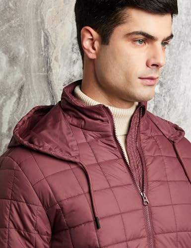 Image of Amazon Brand - Symbol Men's 100% Polyester Full Length Bomber Jacket