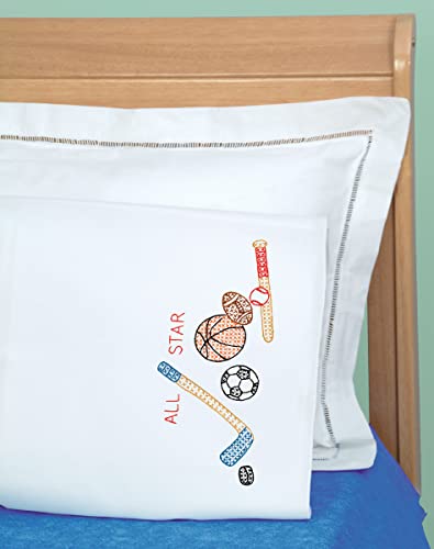 Image of Jack Dempsey Sports Child's Pillowcase, White
